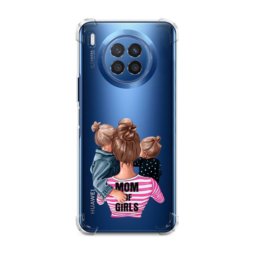 

Чехол Awog на Huawei Nova 8i "Mom of Girls", Разноцветный, 6106351-1