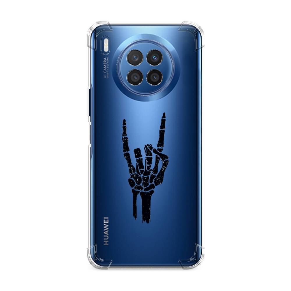 

Чехол Awog на Huawei Nova 8i "Rock for a skeleton", Разноцветный, 6106351-1