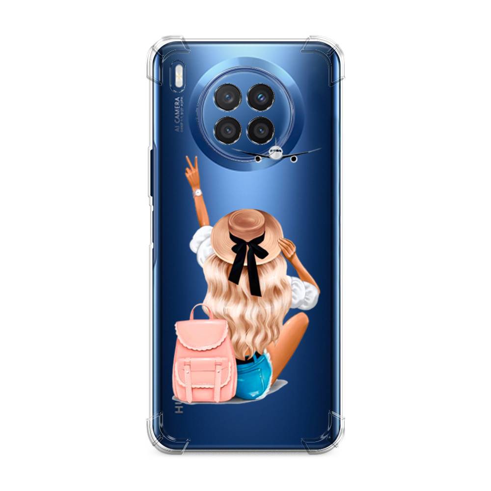 

Чехол Awog на Huawei Nova 8i "Автостопом самолетом", Разноцветный, 6106351-1