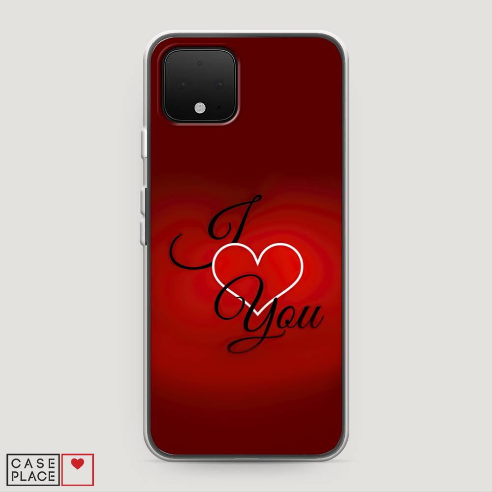 

Чехол Awog на Google Pixel 4 "I love you 3", Разноцветный, 270250-6