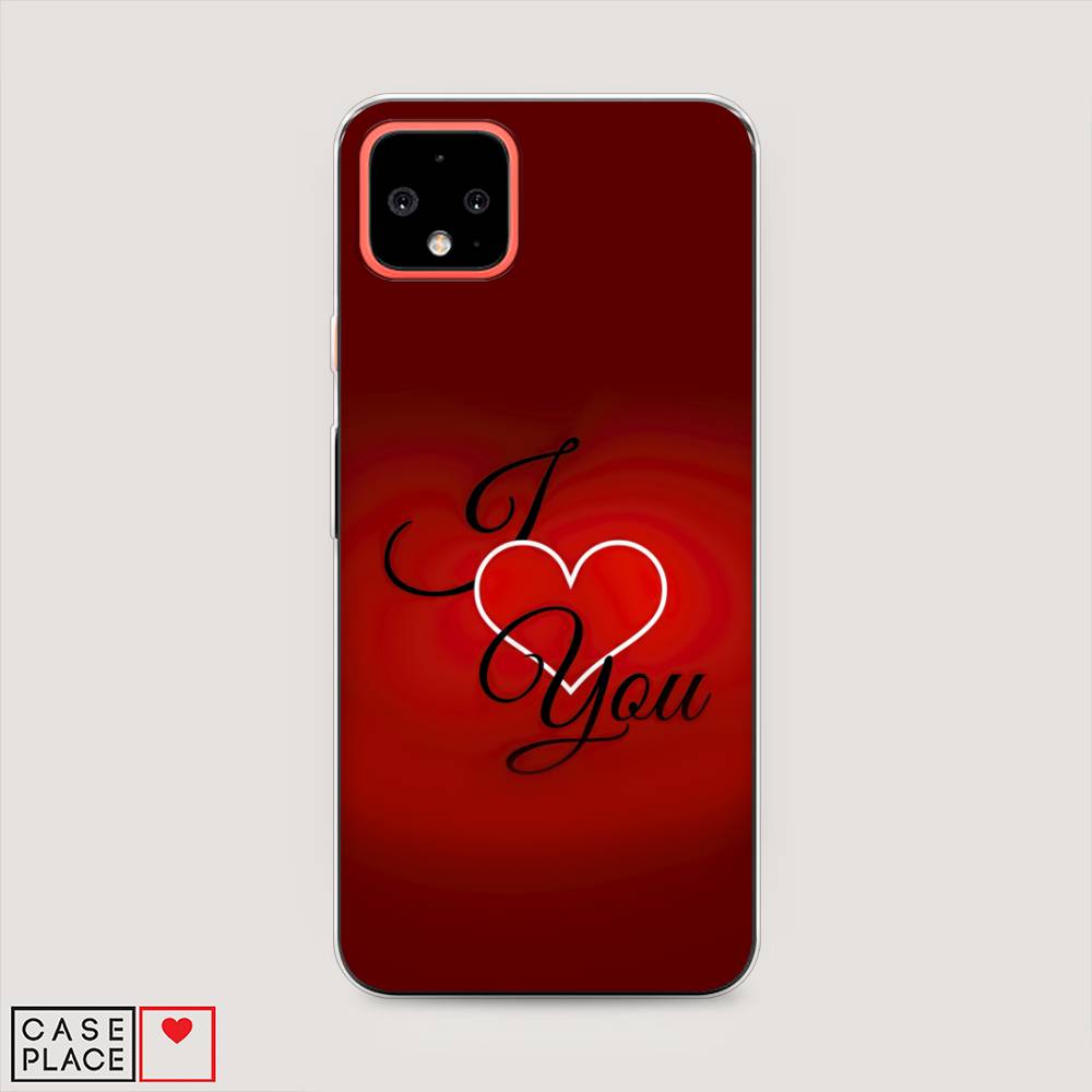 

Чехол Awog на Google Pixel 4 XL "I love you 3", Разноцветный, 270550-6