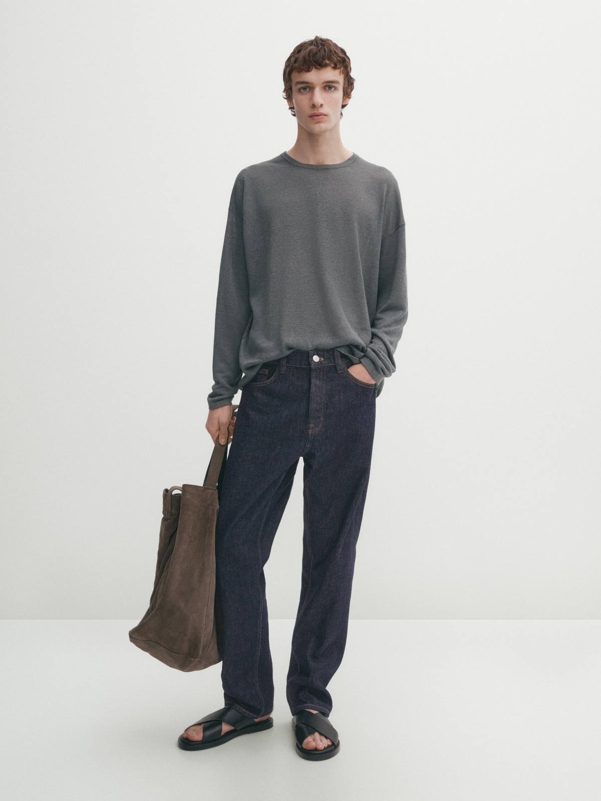 

Джинсы мужские Massimo Dutti 0032/021-I2024 синие 30, Синий, 0032/021-I2024