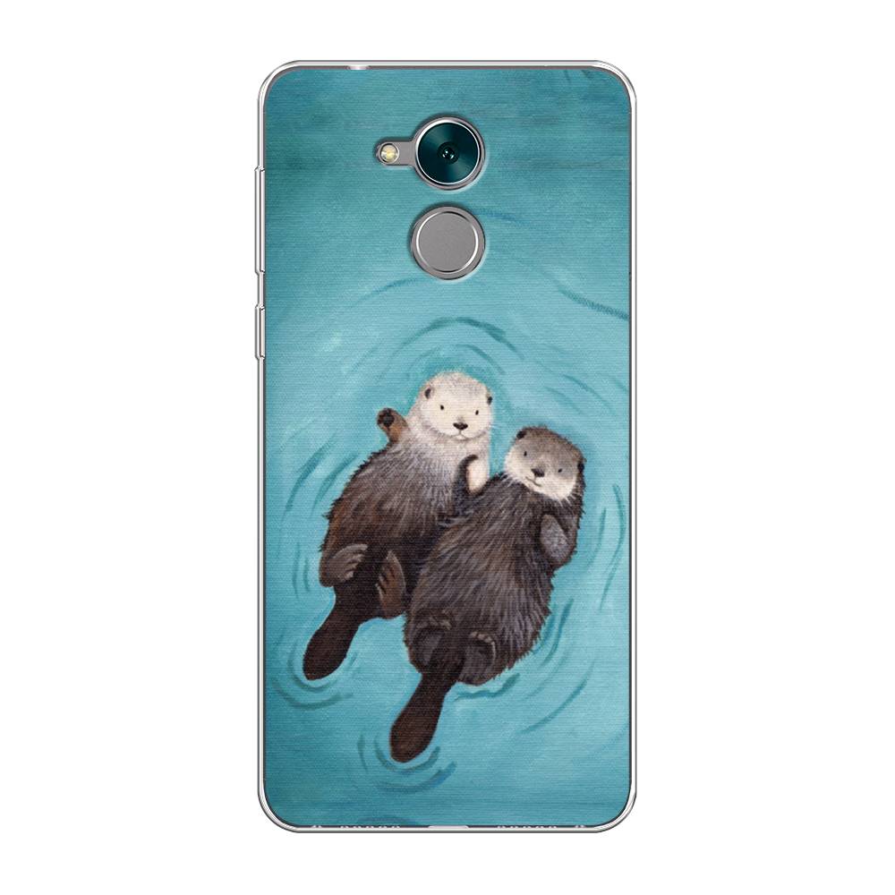 

Чехол Awog на Honor 6C "Парочка бобров", Разноцветный, 62750-10