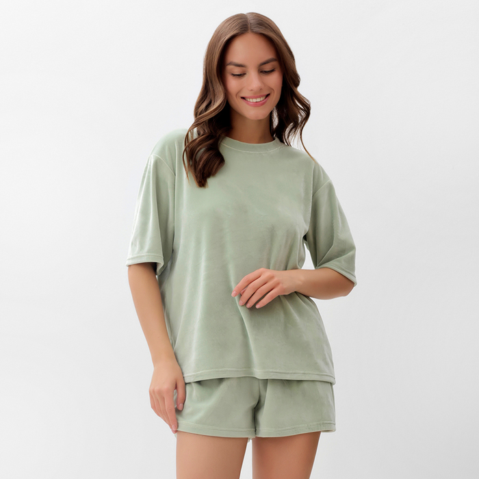 

Пижама женская KAFTAN 10610226 зеленая 48-50 RU, Зеленый, 10610226