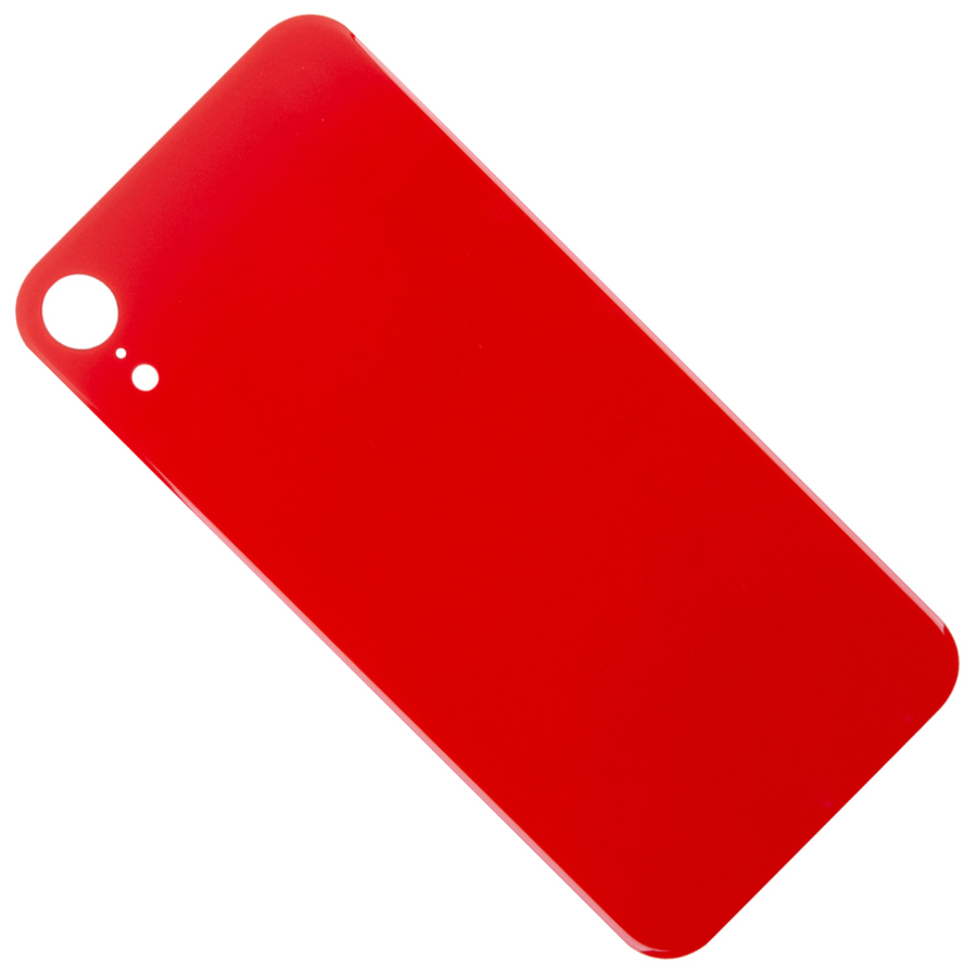 

Задняя крышка для iPhone XR (широкий вырез под камеру) <красный> (OEM)