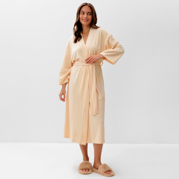 Халат женский KAFTAN 10333519 бежевый 44-46 RU