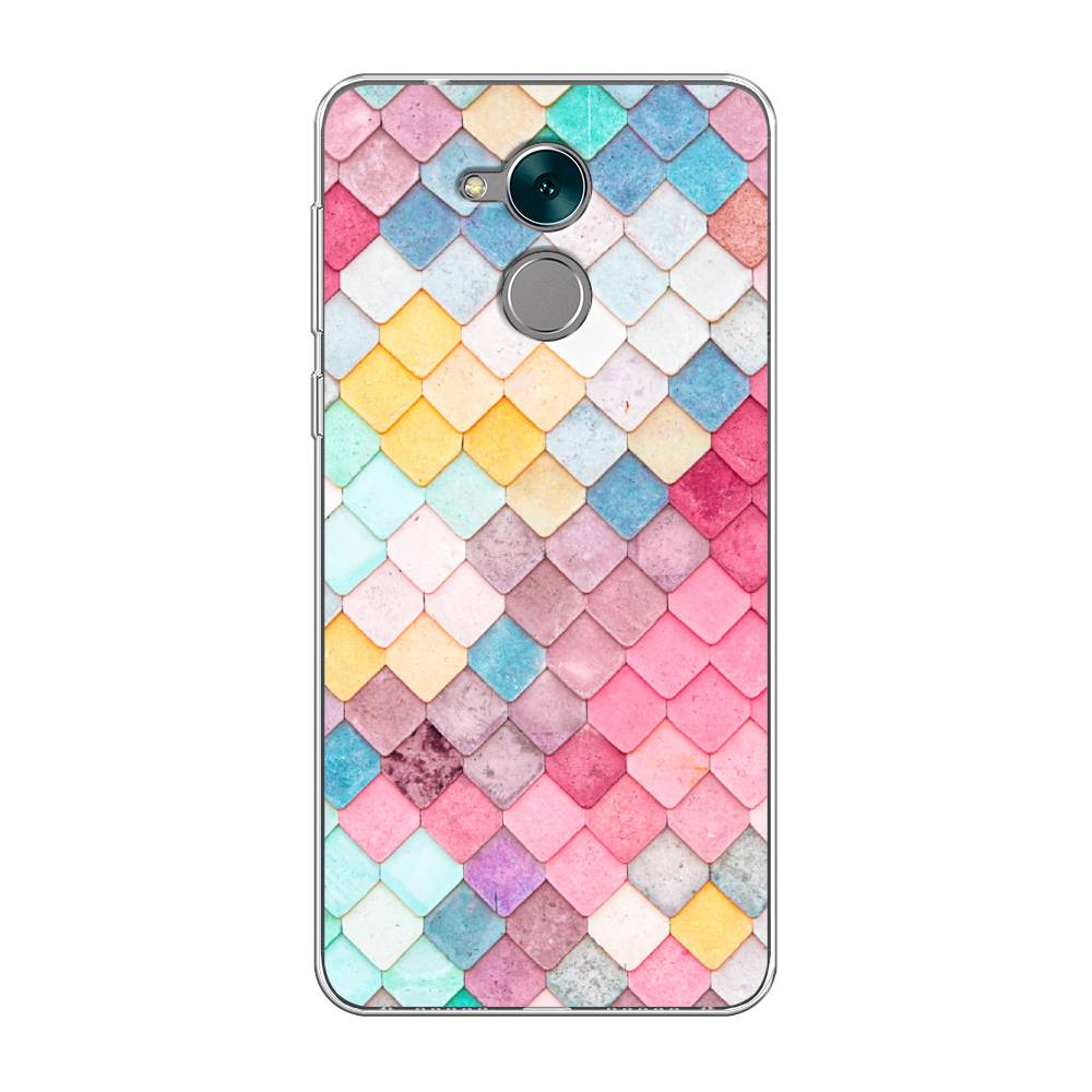 

Чехол Awog на Honor 6C "Нежные ромбики", Разноцветный, 62750-4