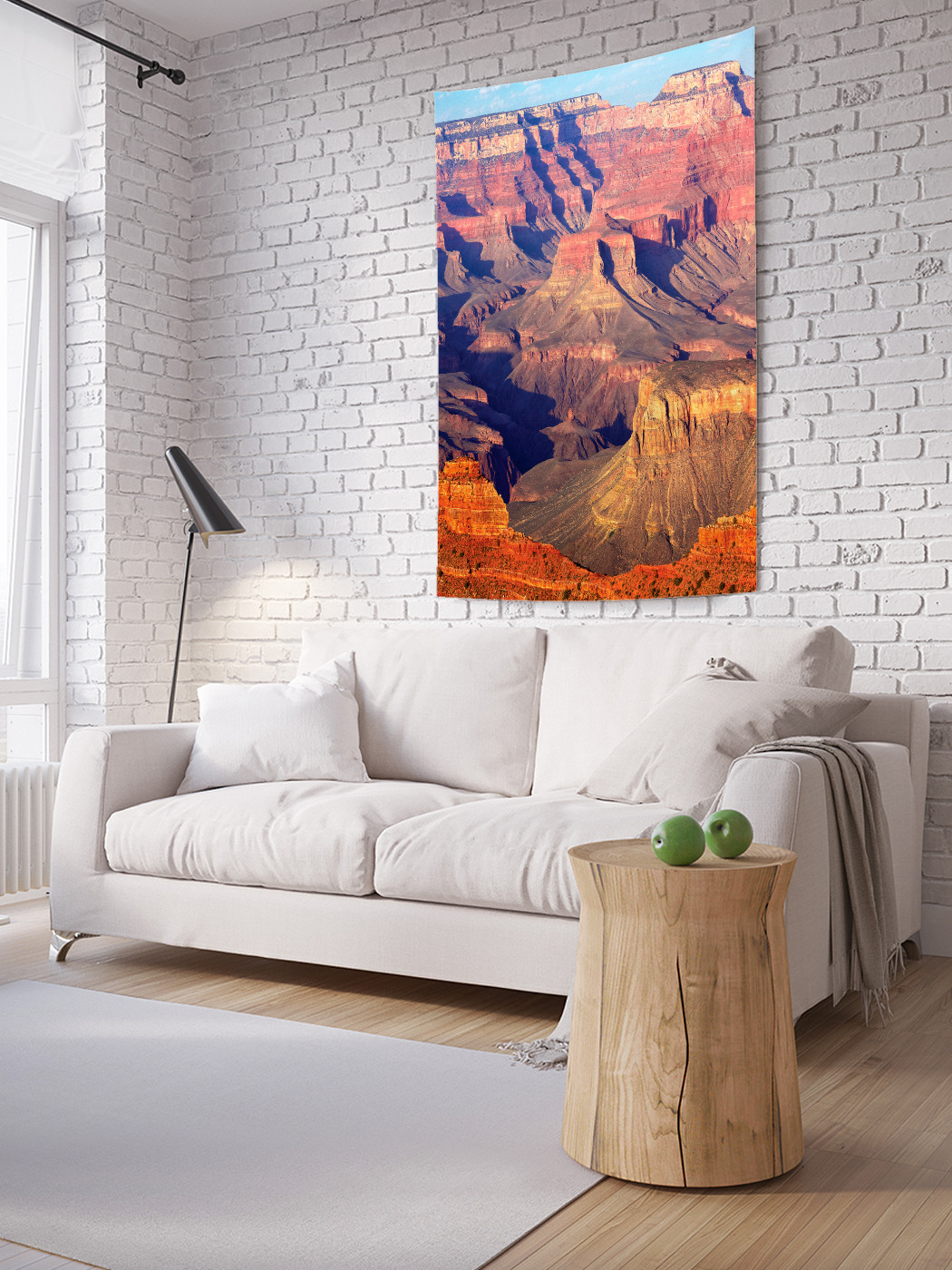 

Вертикальное фотопанно на стену JoyArty Горный каньон 100x150 см, Горный каньон