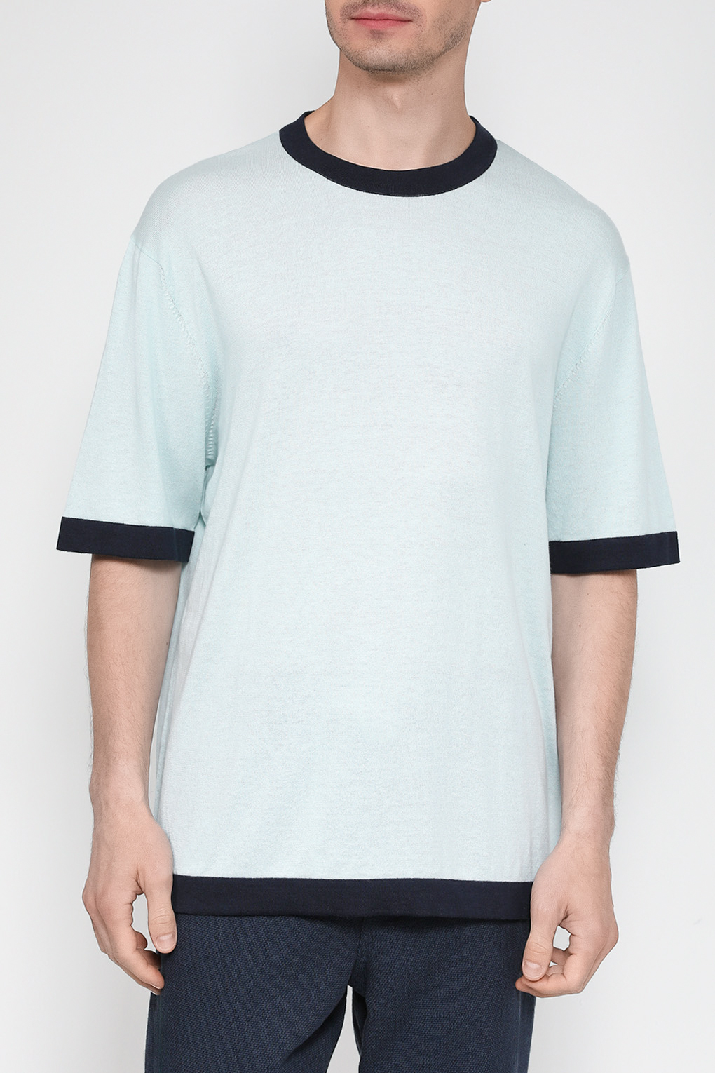 

Футболка мужская Esprit Casual 033EO2K304 голубая 2XL, Голубой, 033EO2K304