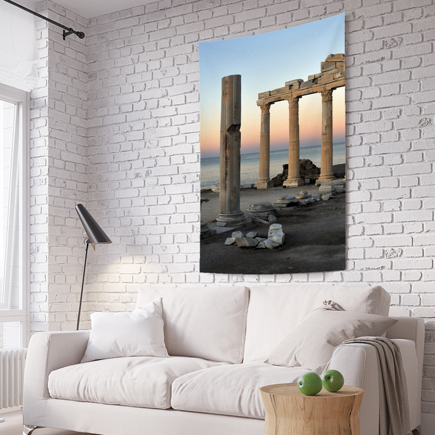 

Вертикальное фотопанно на стену JoyArty Колонны у моря 150x200 см, Колонны у моря