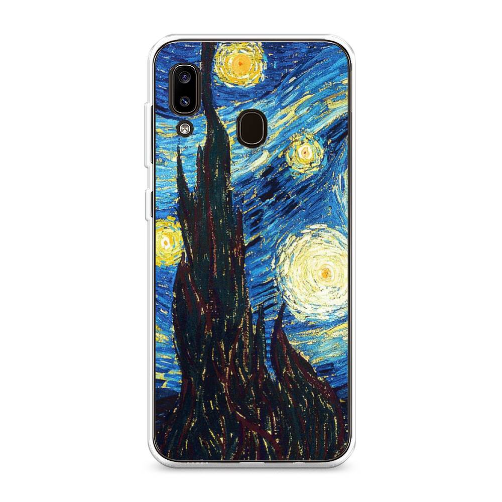 

Чехол Awog на Samsung Galaxy A20/A30 "Ван Гог Звездная ночь", Разноцветный, 27650-9
