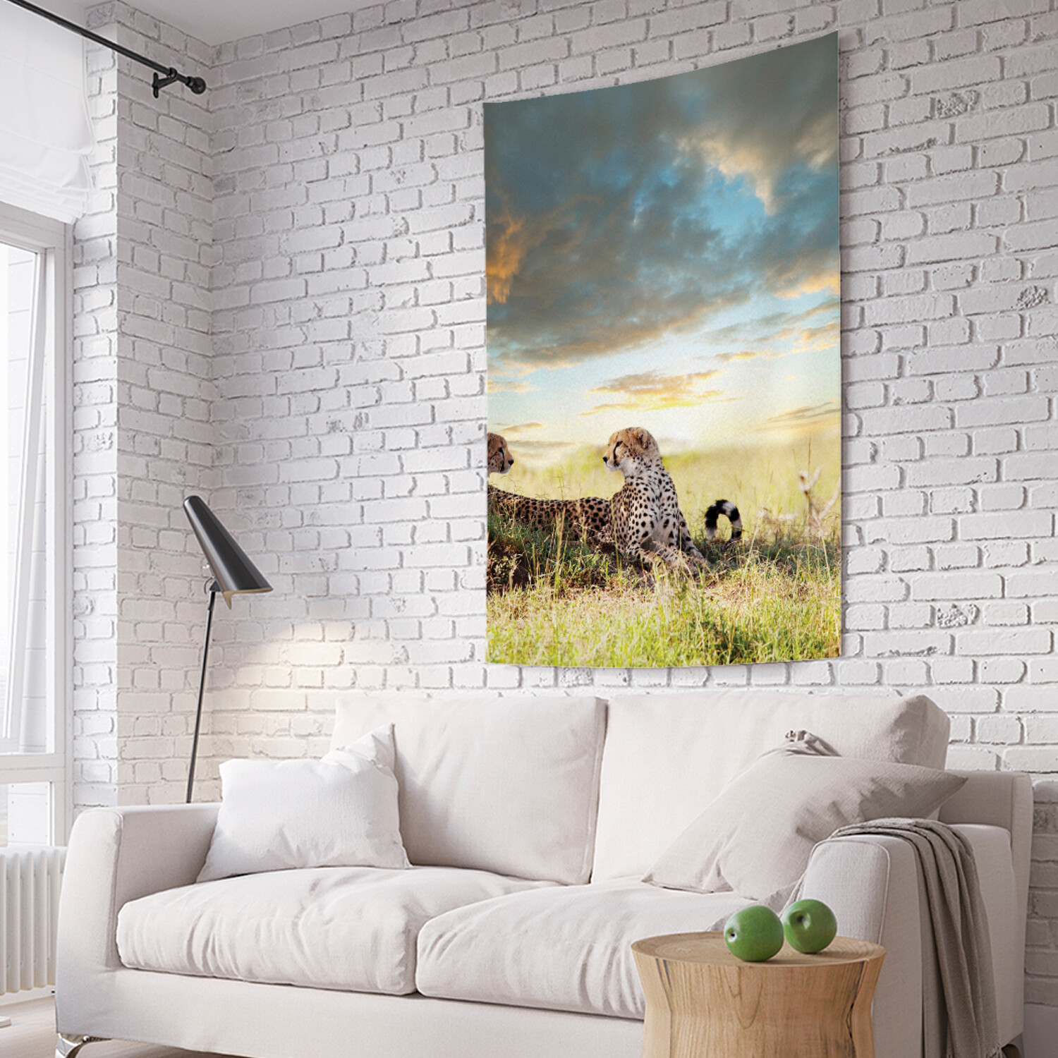 

Вертикальное фотопанно на стену JoyArty Дикие кошки 150x200 см, Дикие кошки