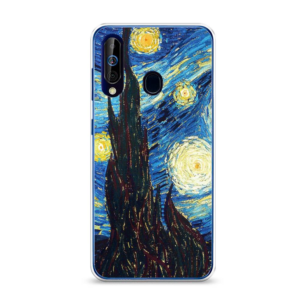

Чехол Awog на Samsung Galaxy A60/M40 "Ван Гог Звездная ночь", Разноцветный, 28250-9