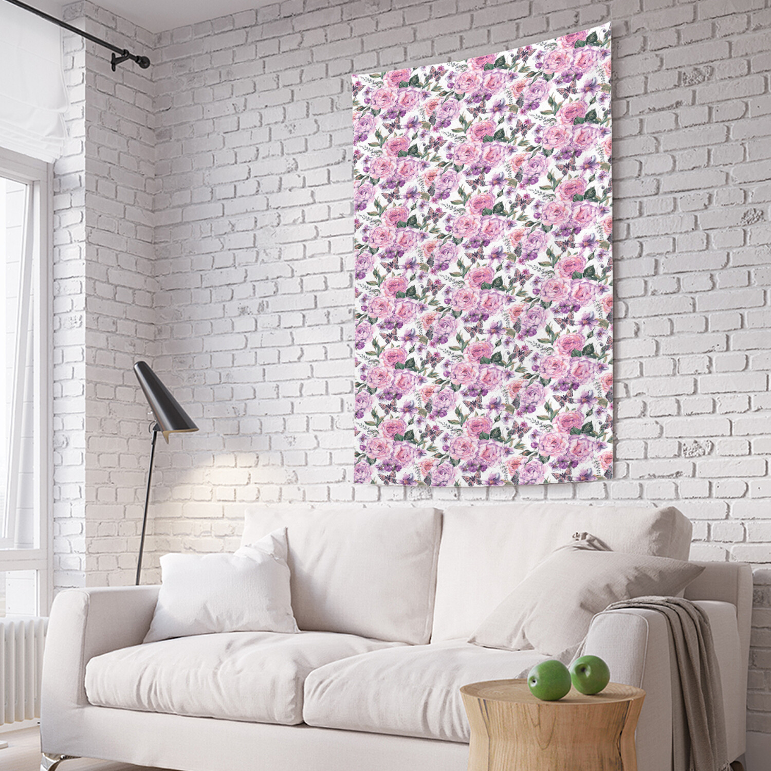 

Вертикальное фотопанно на стену JoyArty Винтажный розарий 150x200 см, Винтажный розарий