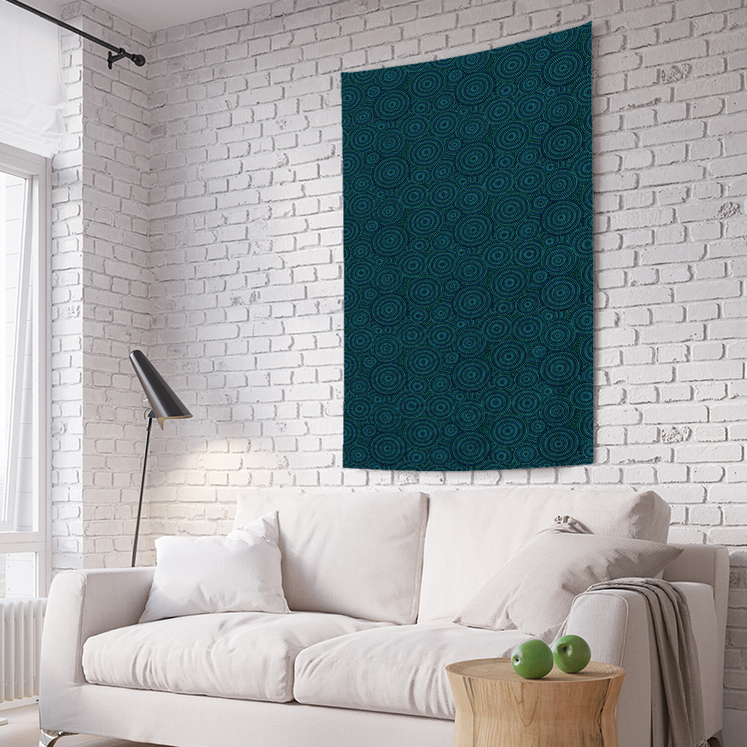 

Вертикальное фотопанно на стену JoyArty Дисковые круги 150x200 см, Дисковые круги