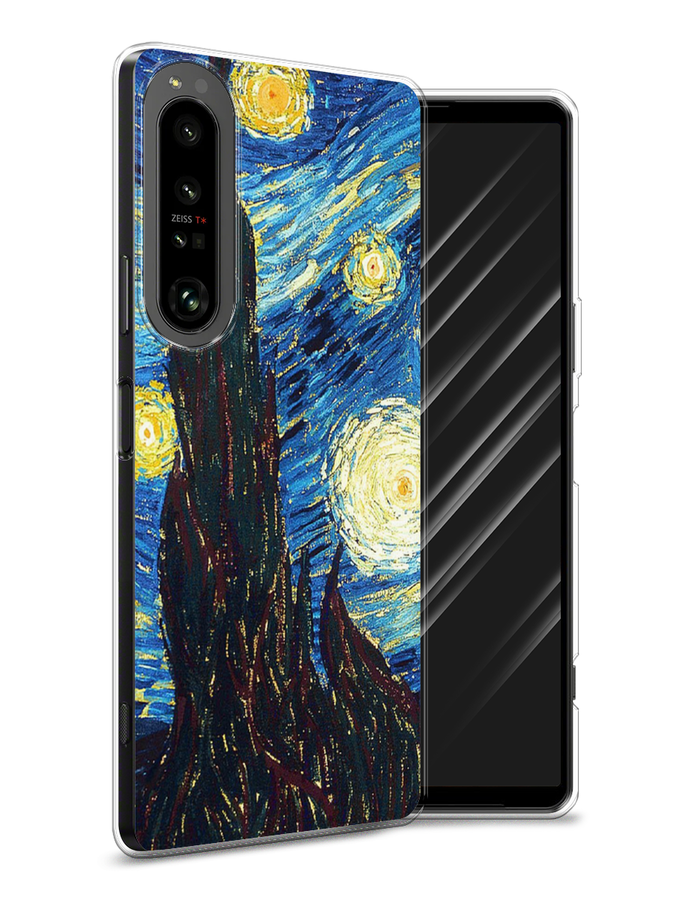 

Чехол Awog на Sony Xperia 1 IV "Ван Гог Звездная ночь", Разноцветный, 55150-9