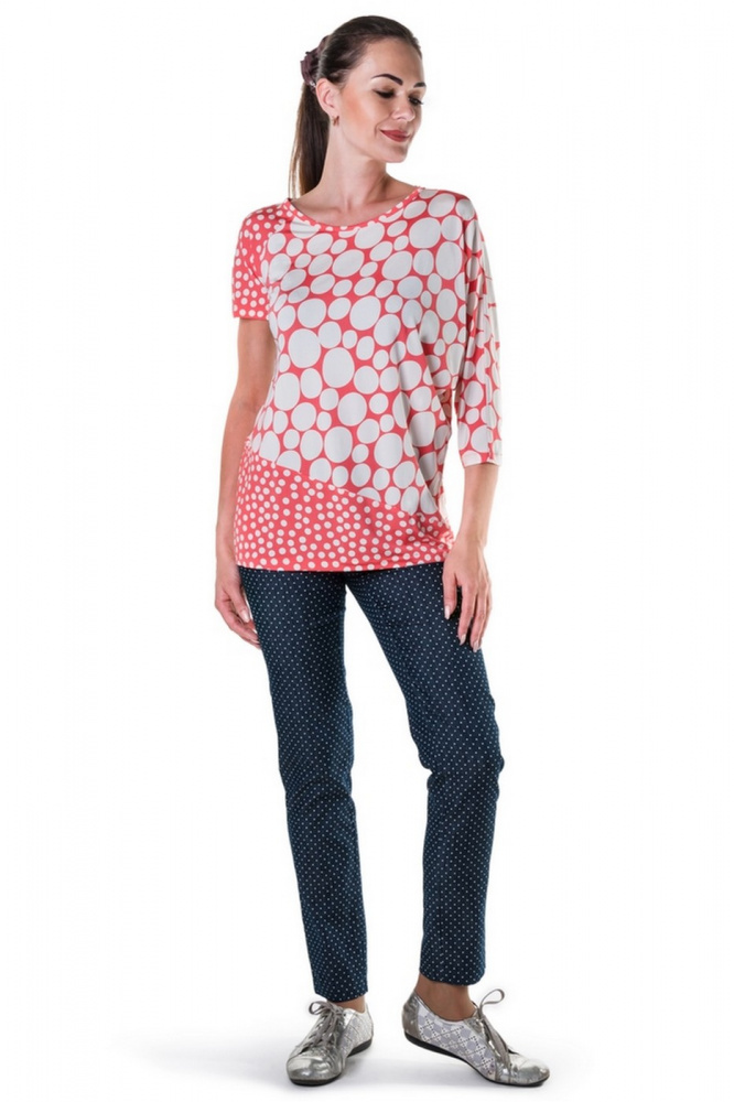 

Блуза женская ROSANNA PELLEGRINI 4097_2 белая 50, 4097_2