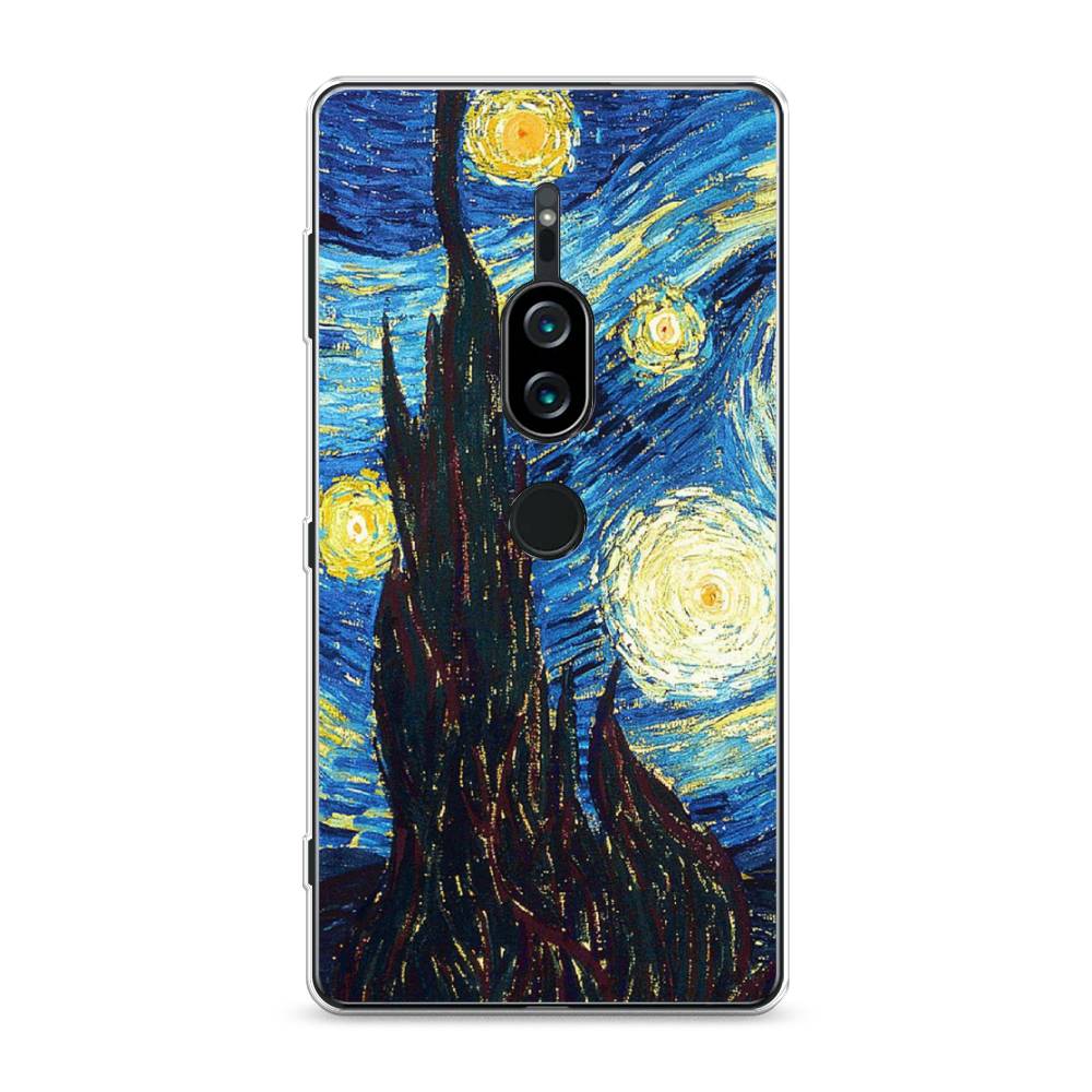 

Силиконовый чехол "Ван Гог Звездная ночь" на Sony Xperia XZ2 Premium, 53350-9