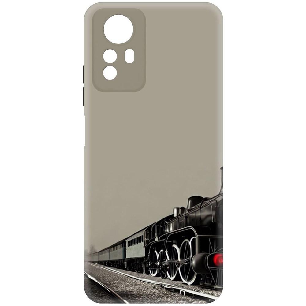 

Чехол-накладка Krutoff Soft Case Паровоз для Xiaomi Redmi Note 12S черный