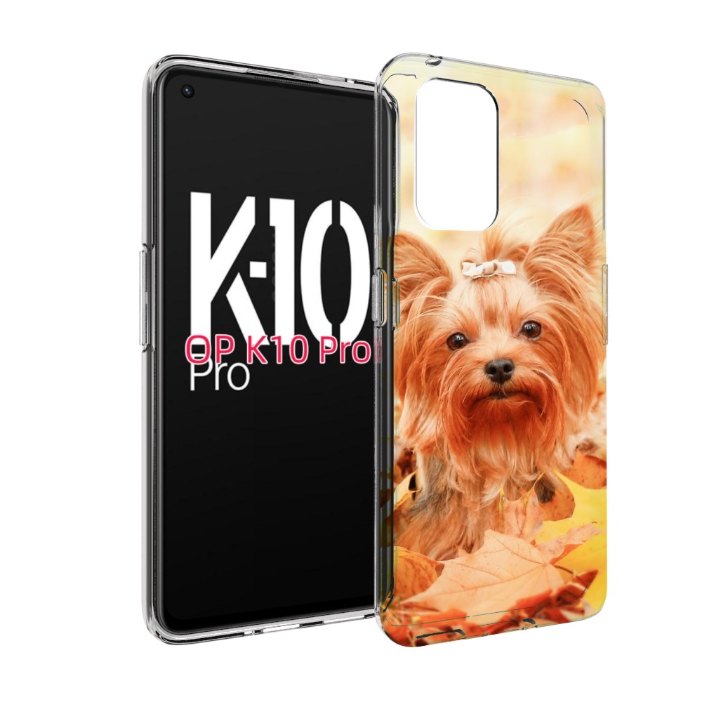 Чехол MyPads еркширдскии? терьер и?орк для OPPO K10 Pro