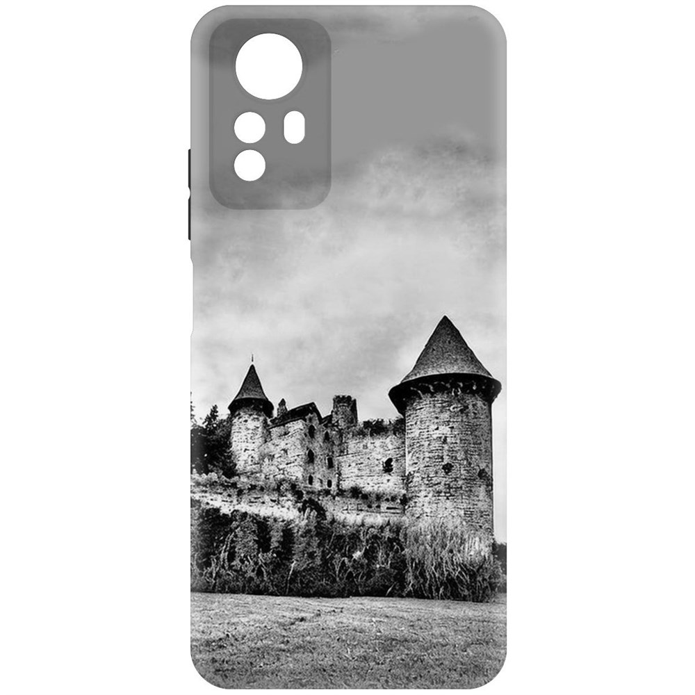 

Чехол-накладка Krutoff Soft Case Старый замок для Xiaomi Redmi Note 12S черный