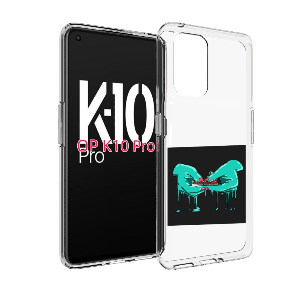 

Чехол MyPads закручиваю-розочки для OPPO K10 Pro, Прозрачный, Tocco