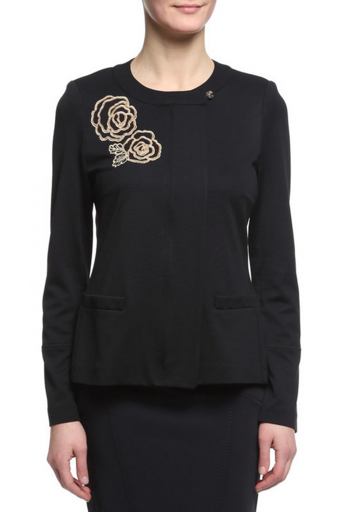 

Жакет женский Piero Moretti 503GARDENIA черный 42, 503GARDENIA