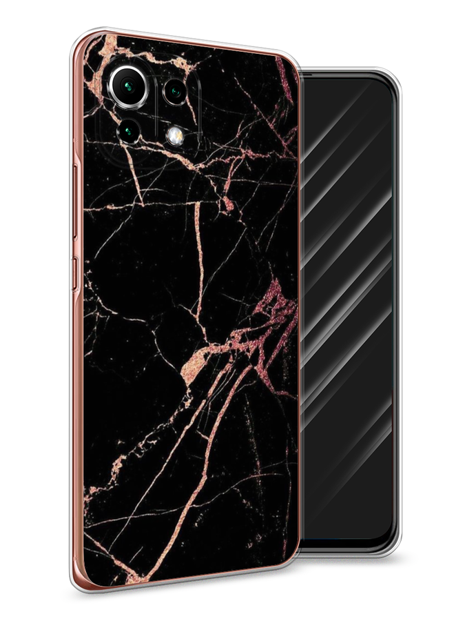 

Чехол Awog на Xiaomi Mi 11 Lite/5G NE "Мрамор розовое золото", Разноцветный, 310250-3