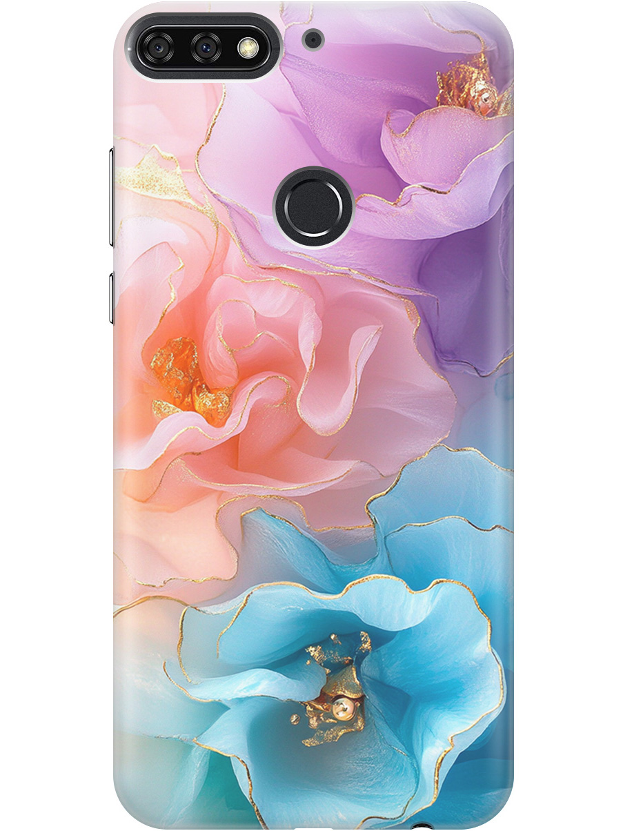

Силиконовый чехол на Honor 7C / 7A Pro / Huawei Y6 Prime (2018) с принтом 874991, Прозрачный;фиолетовый;голубой;оранжевый;розовый, 717873023