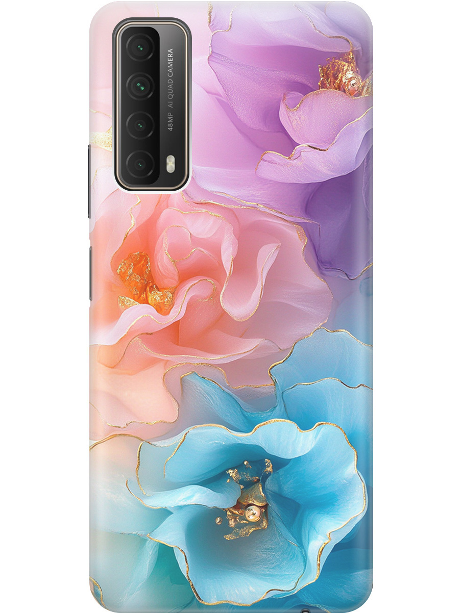 

Силиконовый чехол на Huawei P Smart (2021) с принтом "Изумительные цветы", Прозрачный;фиолетовый;голубой;оранжевый;розовый, 723603023