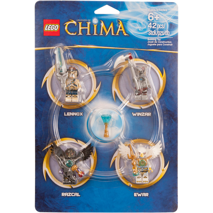Конструктор LEGO Legends of Chima Minifigure Accessory Set 850779, 42 детали набор мультиинструмент монтажки насос набор д ремонта камер topeak deluxe accessory kit tc2402 gl