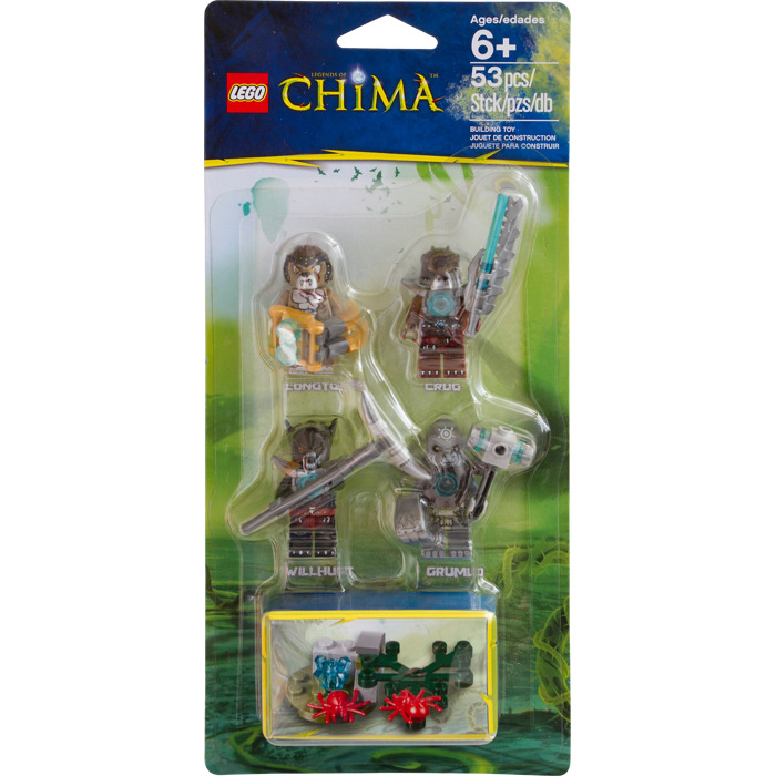 

Конструктор LEGO Legends of Chima Minifigure Accessory Set 850910, 53 детали