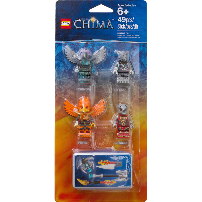 

Конструктор LEGO Legends of Chima Minifigure Accessory Set 850913, 49 деталей