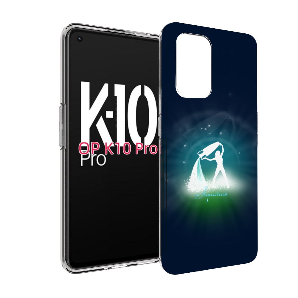 

Чехол MyPads знак зодиака водолеи 1 для OPPO K10 Pro, Прозрачный, Tocco