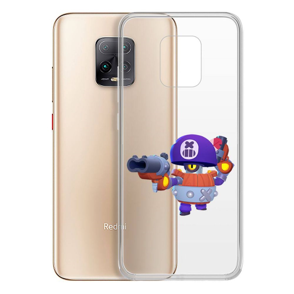 

Чехол-накладка Brawl Stars-Дэррил для Xiaomi Redmi 10X 5G/10X Pro 5G