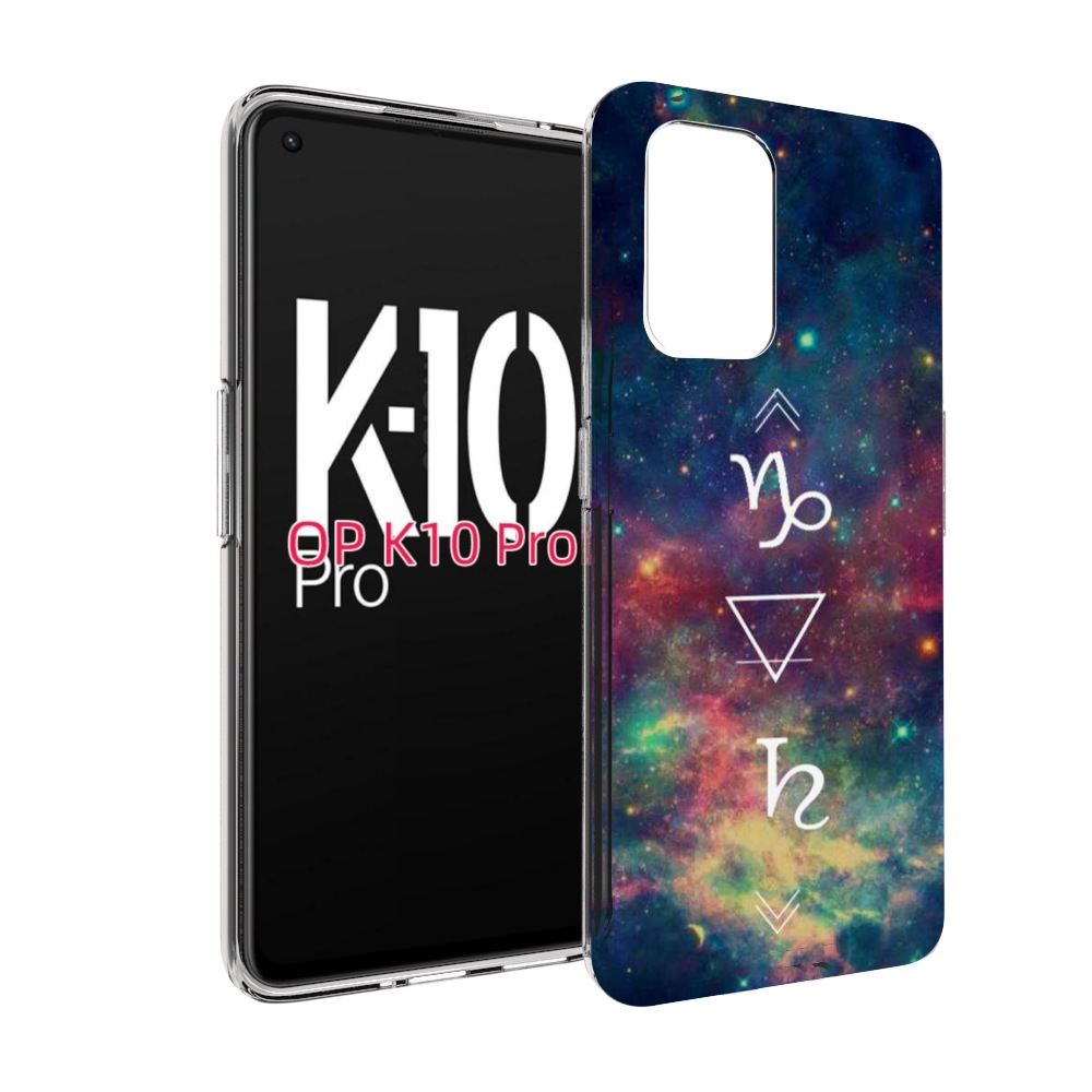 

Чехол MyPads знак зодиака козерог 5 для OPPO K10 Pro, Прозрачный, Tocco