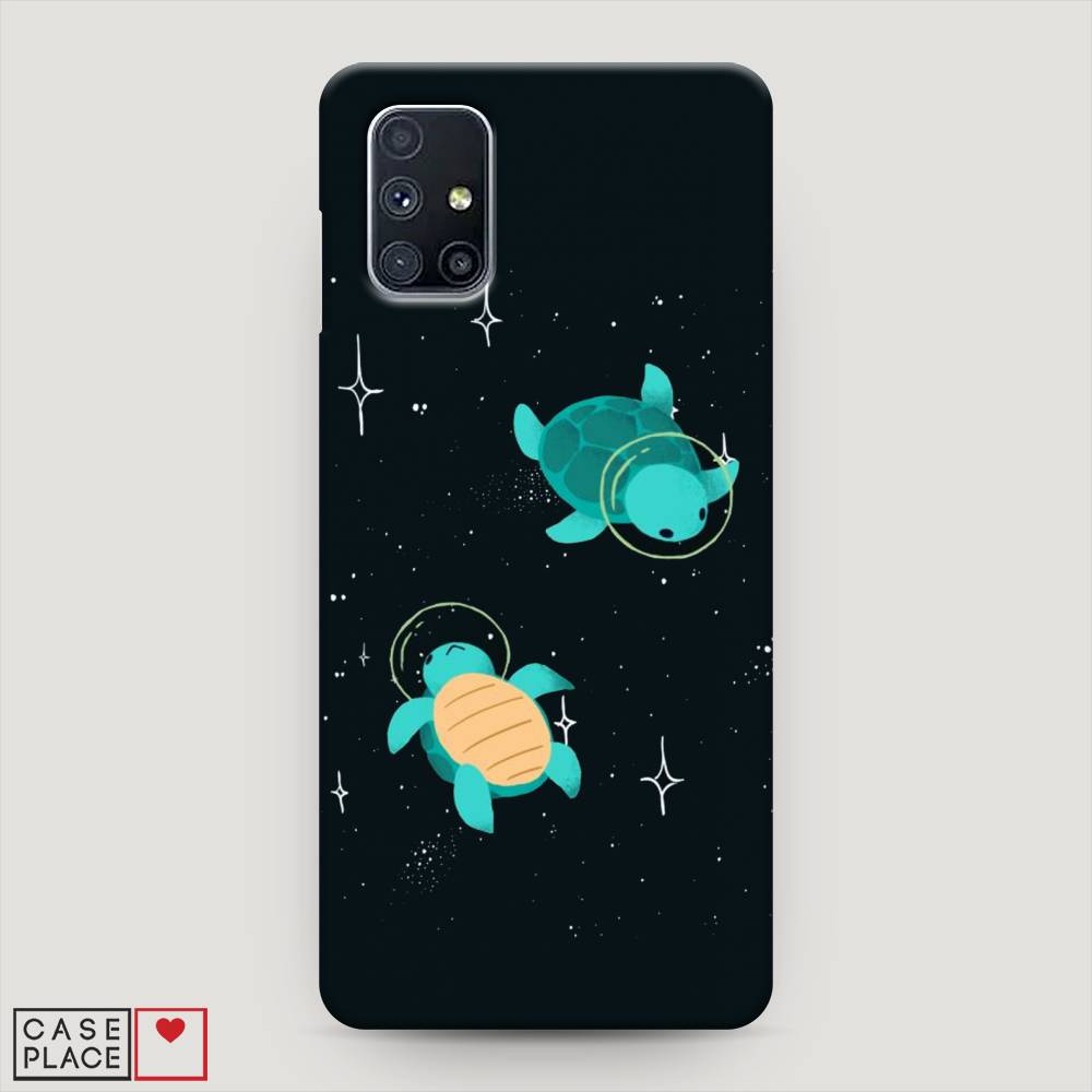

Пластиковый чехол "Черепашки космонавты" на Samsung Galaxy M51, 2101520-3