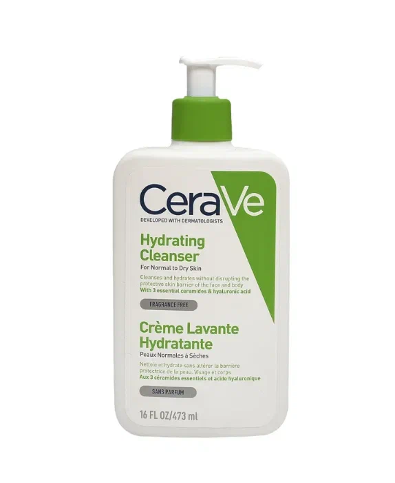 Крем-гель для умывания CeraVe Hydrating Cleanser 473 мл 2604₽