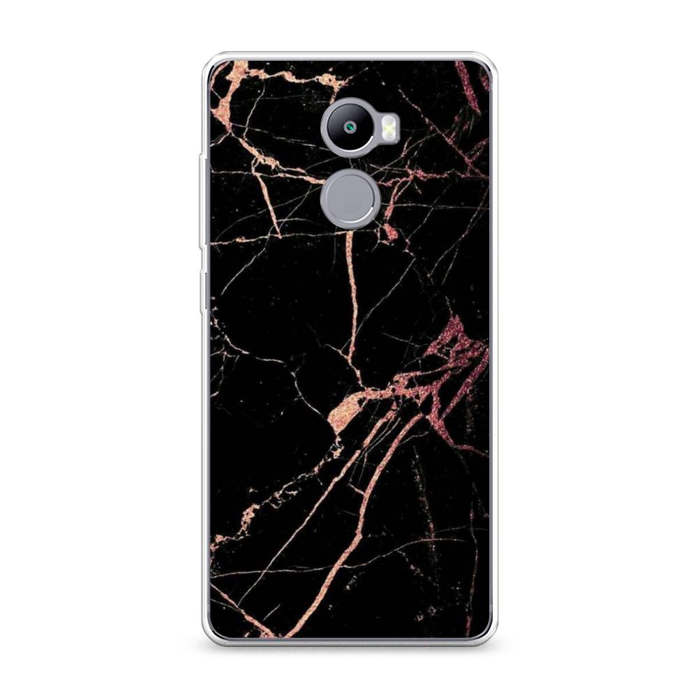 

Чехол Awog на Xiaomi Redmi 4 "Мрамор розовое золото", Разноцветный, 31150-3