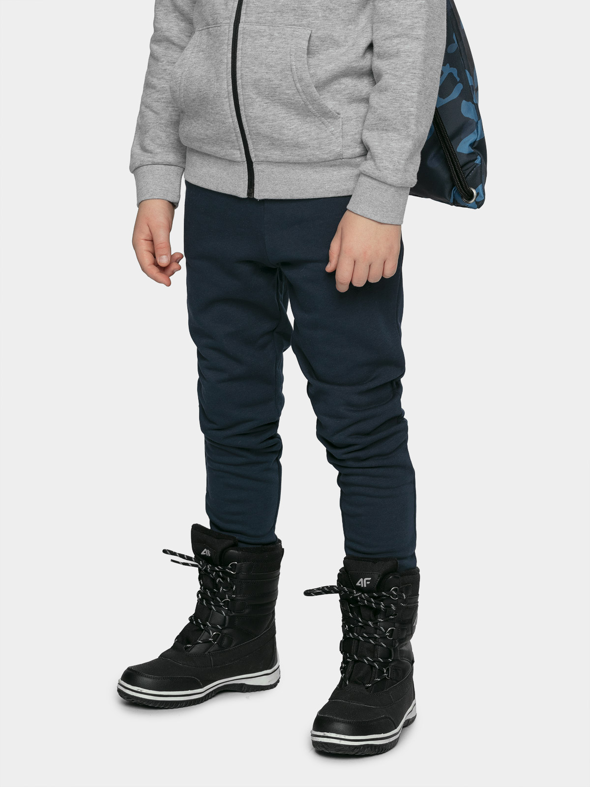 фото Брюки 4f boy's pants hjz21-jspmd001b-31s цв.синий р. 122