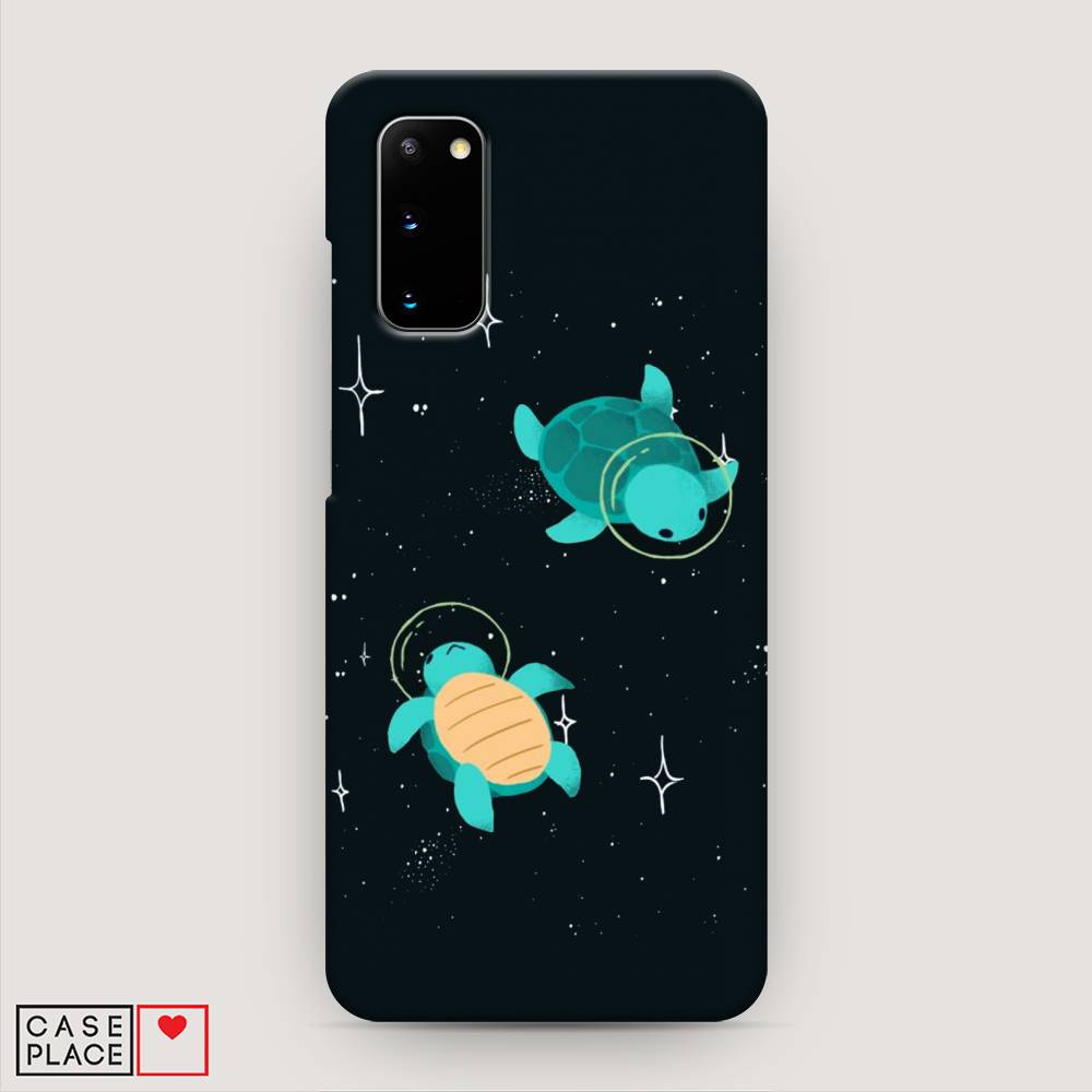 

Пластиковый чехол "Черепашки космонавты" на Samsung Galaxy S20, 29220-3