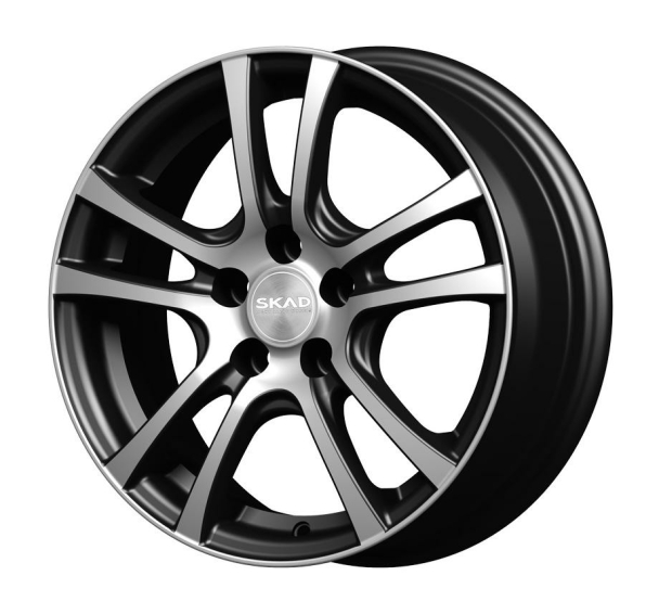 

Колесный диск SKAD Дели BFP 6x15/4x98 ET38 D58.6, Черный;серебристый