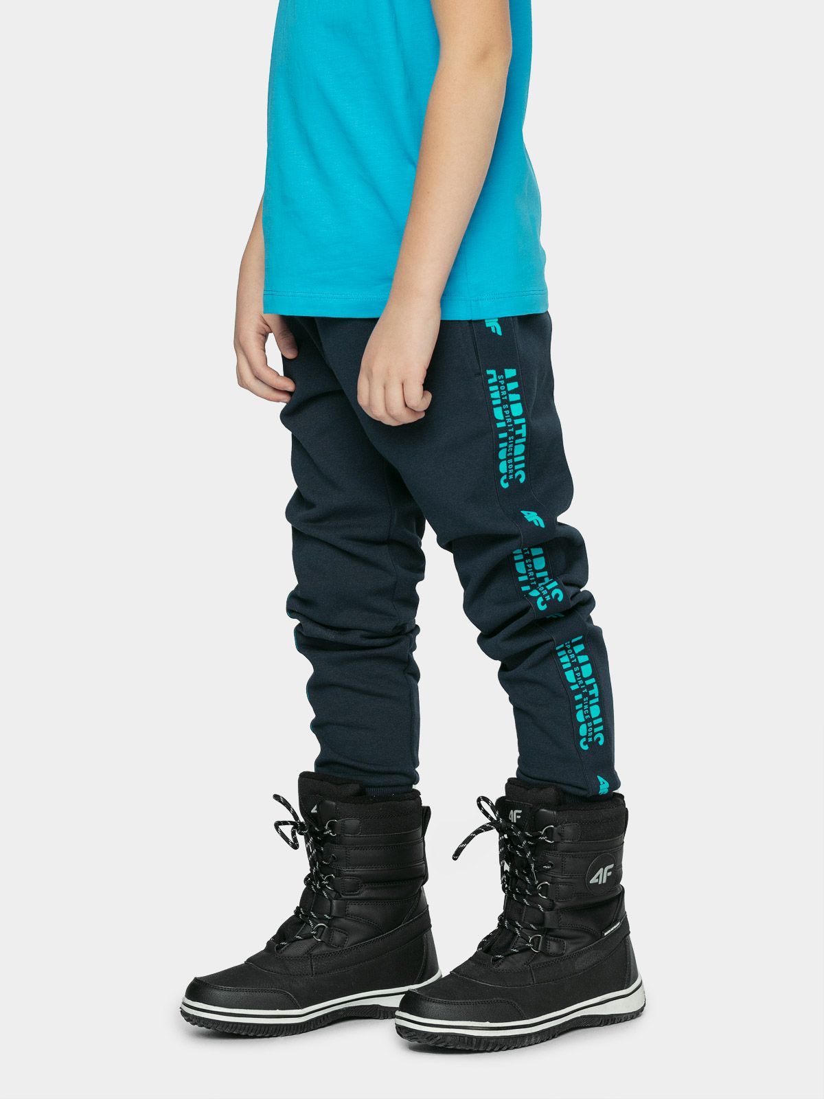 фото Брюки 4f boy's pants hjz21-jspmd002b-31s цв.синий р. 134