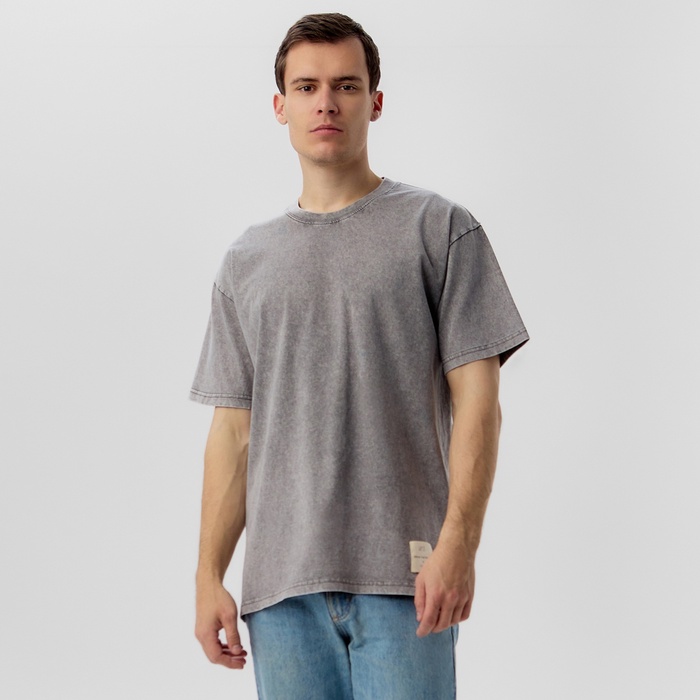 

Футболка мужская MIST 10637291 серая XL, Серый, 10637291