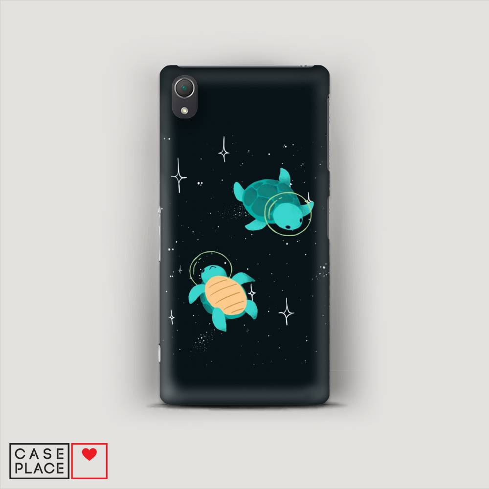 

Пластиковый чехол "Черепашки космонавты" на Sony Xperia Z2