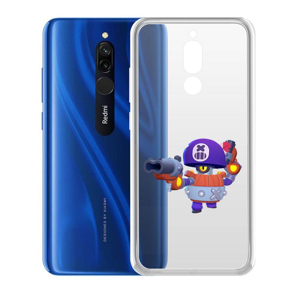 

Чехол-накладка Brawl Stars-Дэррил для Xiaomi Redmi 8
