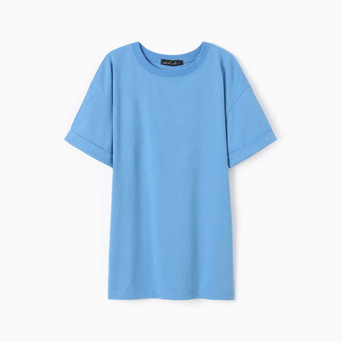 

Футболка женская ТМ Kalinka 10642894 голубая 52 RU, Голубой, 10642894