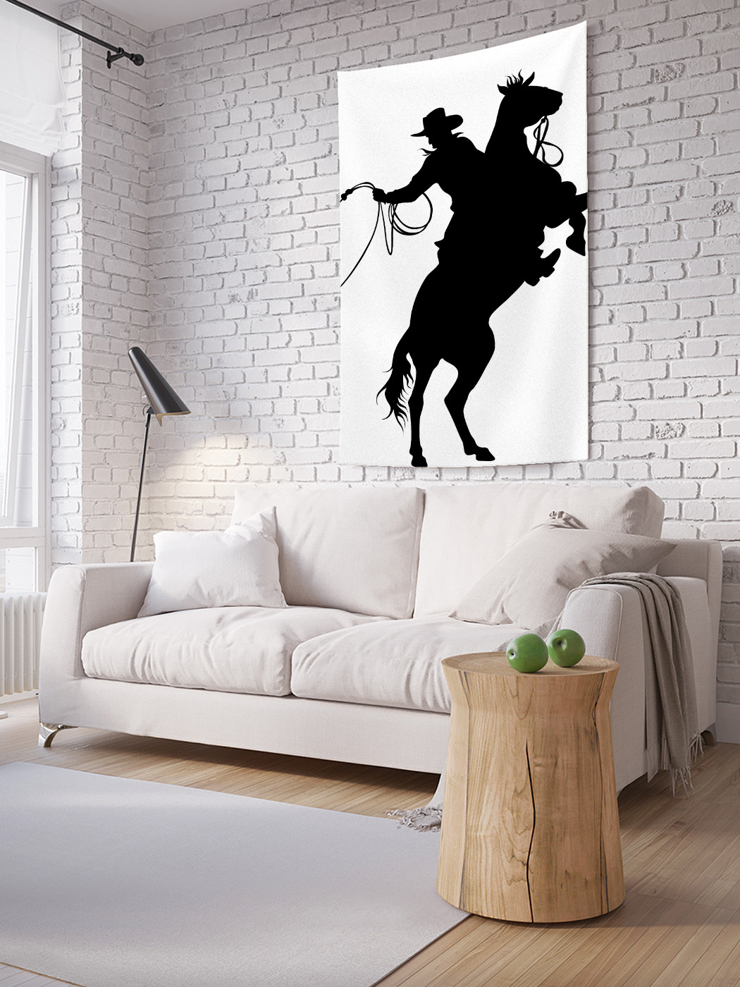 

Вертикальное фотопанно на стену JoyArty Ковбойское мастерство 100x150 см, Ковбойское мастерство