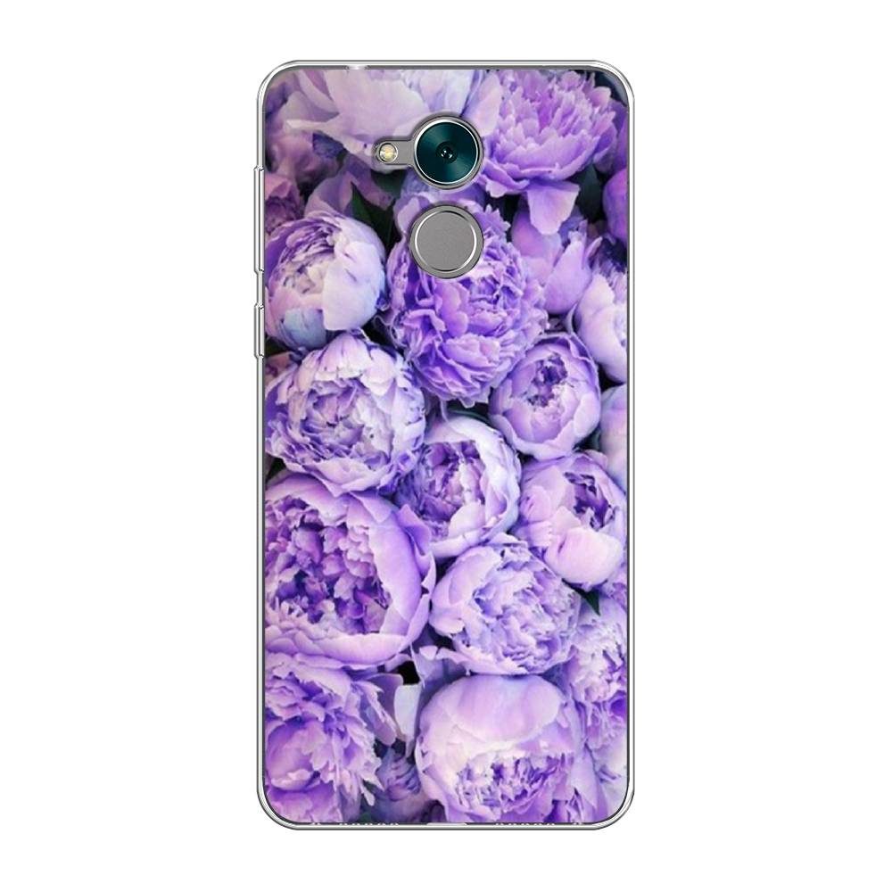 

Чехол Awog на Honor 6C "Пионы сиреневые", Разноцветный, 62750-8