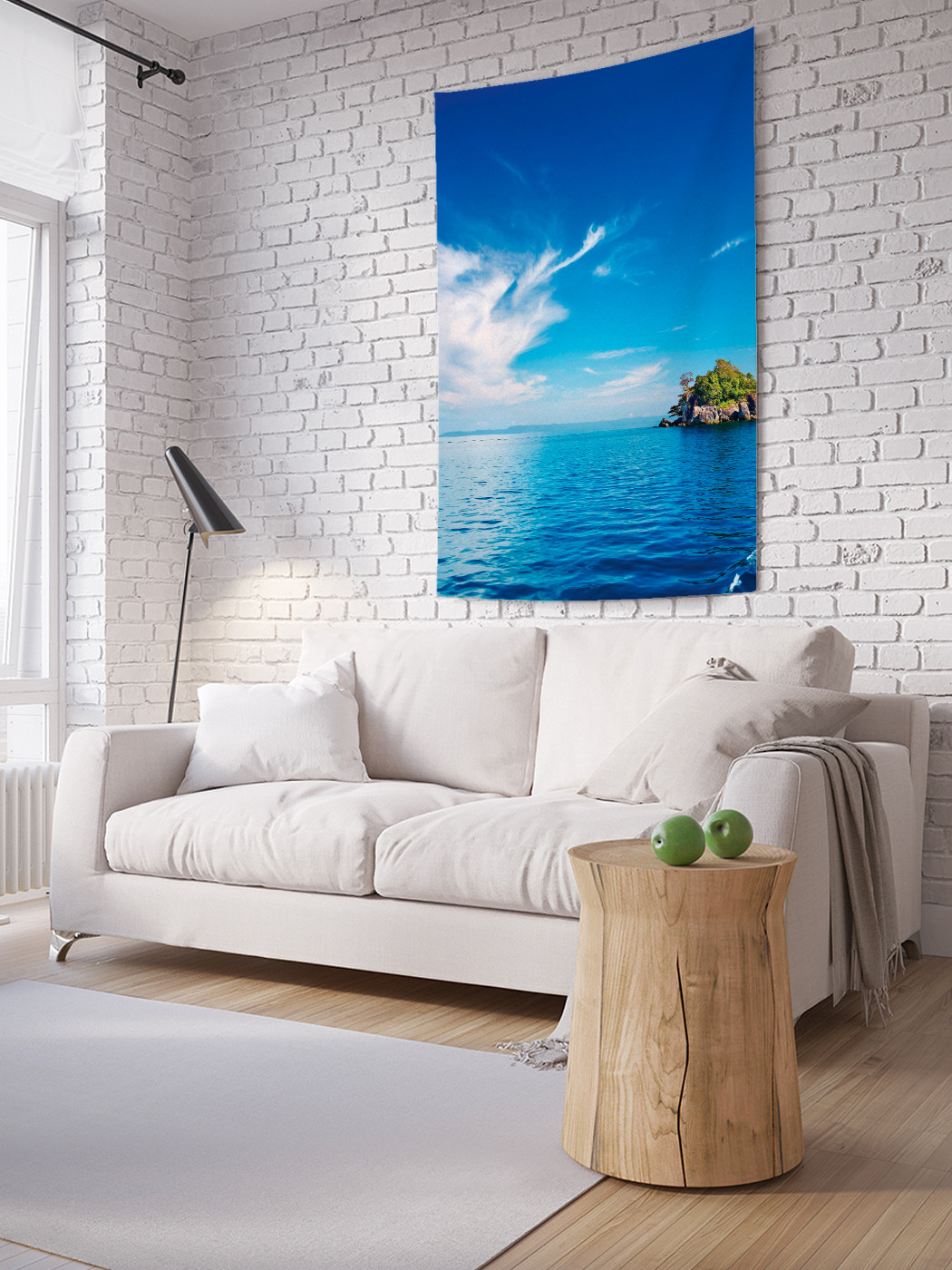 

Вертикальное фотопанно на стену JoyArty Каменный остров 100x150 см, Каменный остров